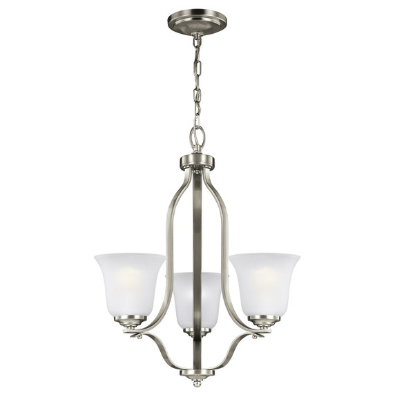 Mini Chandeliers Glass Shade by Generation Lighting ( 1 | 3139003-962 Emmons ) 