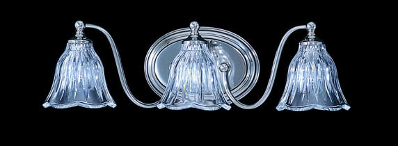Bathroom Fixtures Three Lights by Framburg ( 8 | 8173 PN Geneva ) 