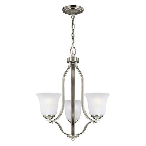 Mini Chandeliers Glass Shade by Generation Lighting ( 1 | 3139003EN3-962 Emmons ) 