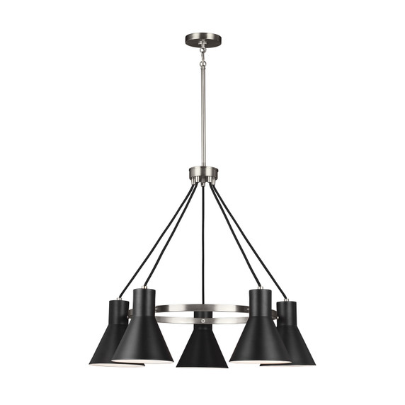 Mid. Chandeliers Metal Shade by Generation Lighting ( 1 | 3141305-962 Towner ) 