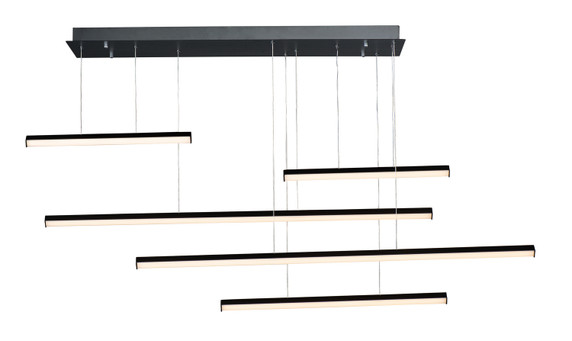 Linear/Island 4 Light + by ET2 ( 86 | E21376-BK Hover ) 