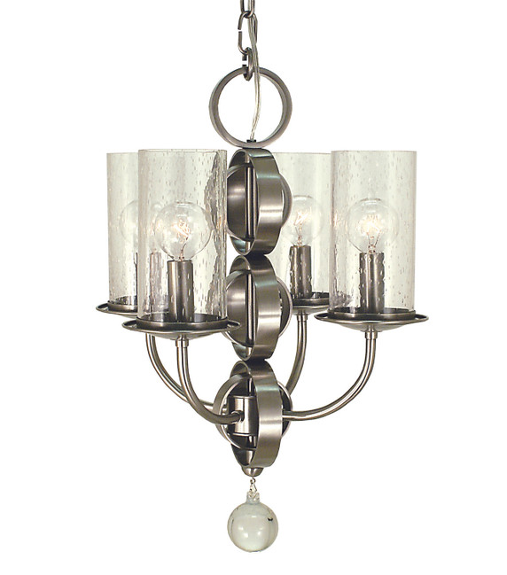Mini Chandeliers Glass Shade by Framburg ( 8 | 1043 BN Compass ) 