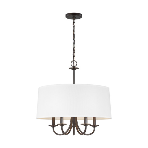 Mid. Chandeliers Drum Shade by Generation Lighting ( 1 | 3320205EN-710 Seville ) 