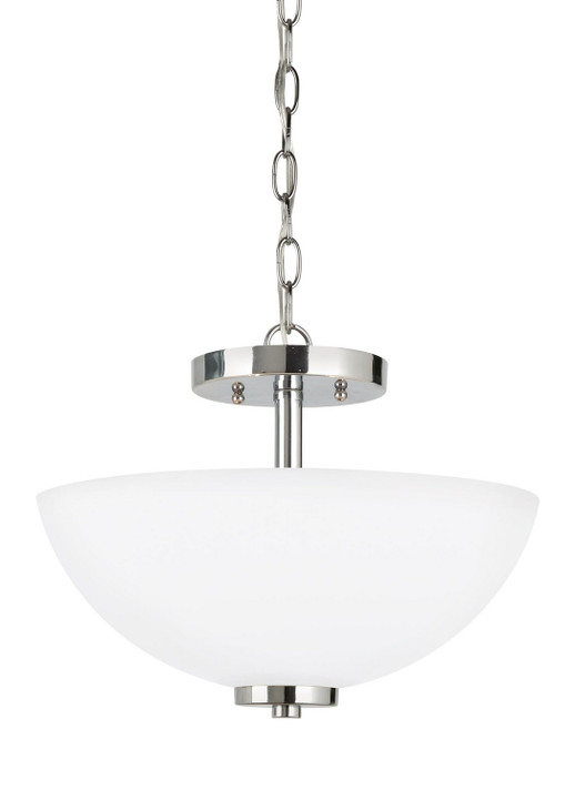 Semi-Flush Mts. Bowl Style by Generation Lighting ( 1 | 77160-05 Oslo ) 