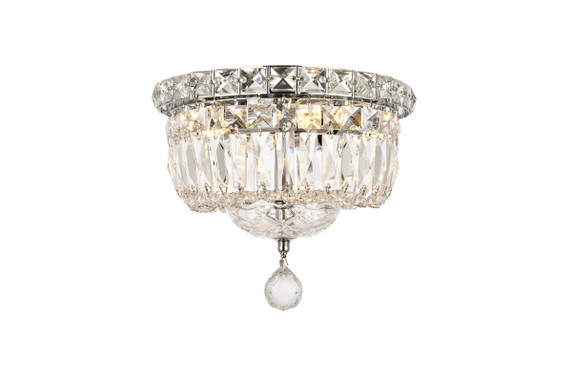 Flush Mounts Bowl Style by Elegant Lighting ( 173 | V2528F10C/RC Tranquil ) 
