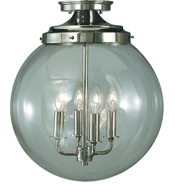 Flush Mounts Bowl Style by Framburg ( 8 | 1058 PS Moderne ) 