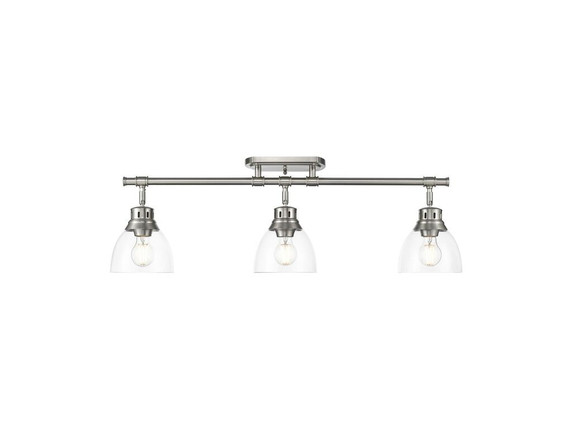 Semi-Flush Mts. Directional by Golden ( 62 | 3602-3SF PW-CLR Duncan ) 