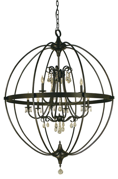 Large Chandeliers Sphere by Framburg ( 8 | 1070 MB Compass ) 
