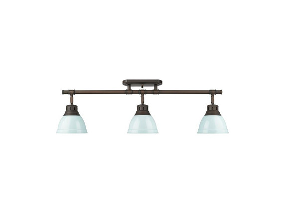 Semi-Flush Mts. Directional by Golden ( 62 | 3602-3SF RBZ-SF Duncan ) 