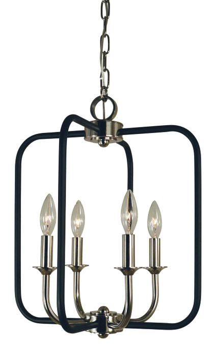 Foyer/Hall Lanterns Open Frame by Framburg ( 8 | 4914 PN/MBLACK Boulevard ) 
