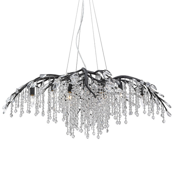 Large Chandeliers Glass Shade by Golden ( 62 | 9903-12 BI Autumn Twilight ) 
