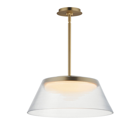 Pendants Glass Down by ET2 ( 86 | E22088-144SBR Jensen ) 