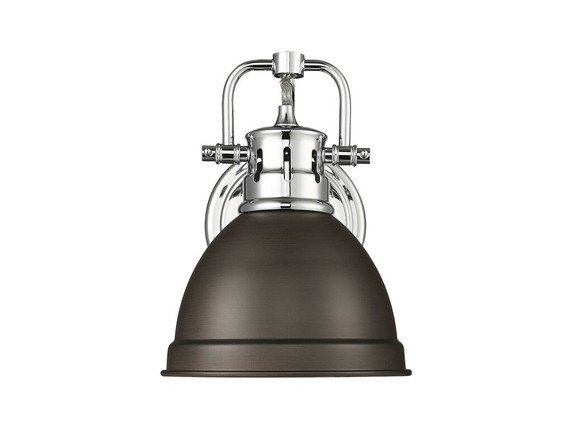 Sconces Metal by Golden ( 62 | 3602-BA1 CH-RBZ Duncan ) 
