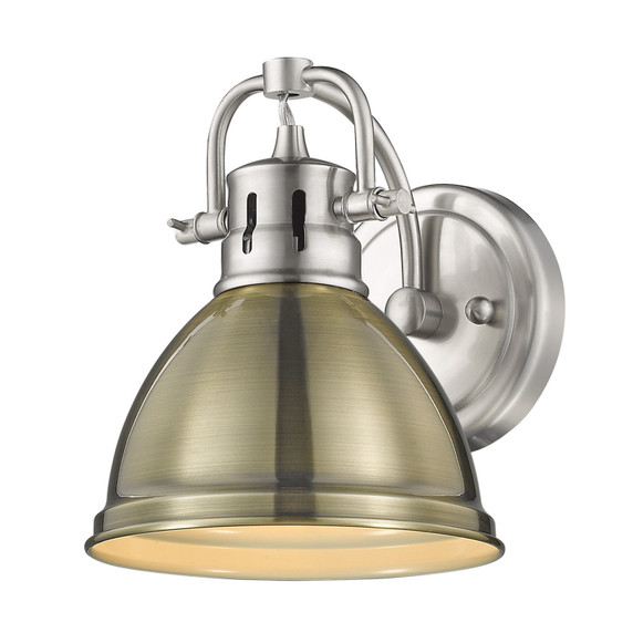 Sconces Directional/Cylinder by Golden ( 62 | 3602-BA1 PW-AB Duncan ) 