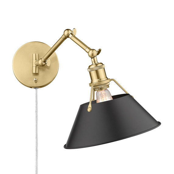 Lamps Wall by Golden ( 62 | 3306-A1W BCB-BLK Orwell ) 