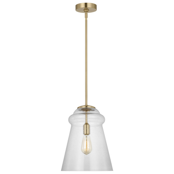 Mini Pendants Glass Down by Generation Lighting ( 1 | P1459SB Loras ) 