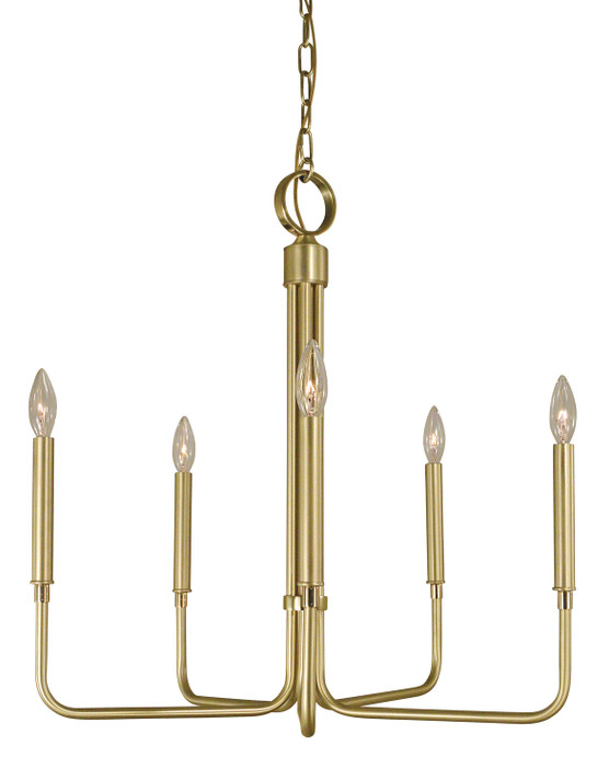 Mid. Chandeliers Candle by Framburg ( 8 | 4955 SB/PB Lara ) 