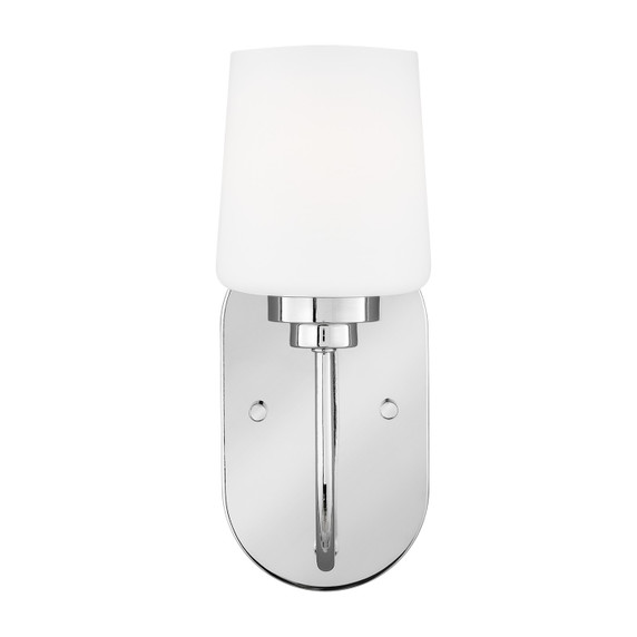 Sconces Single Glass by Generation Lighting ( 1 | 4102801-05 Windom ) 