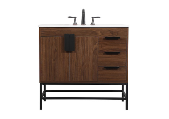 Plumbing Bath Chests/Vanities by Elegant Lighting ( 173 | VF48836MWT Eugene ) 