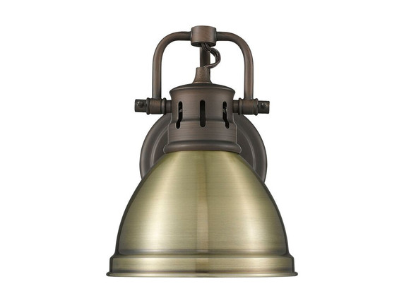 Sconces Metal by Golden ( 62 | 3602-BA1 RBZ-AB Duncan ) 