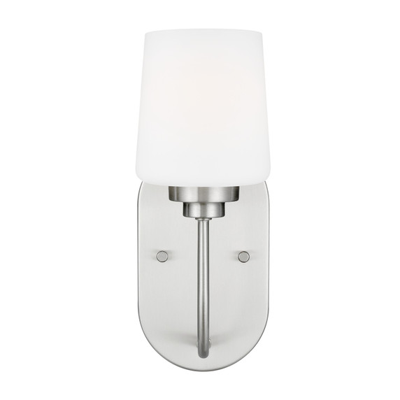 Sconces Single Glass by Generation Lighting ( 1 | 4102801-962 Windom ) 
