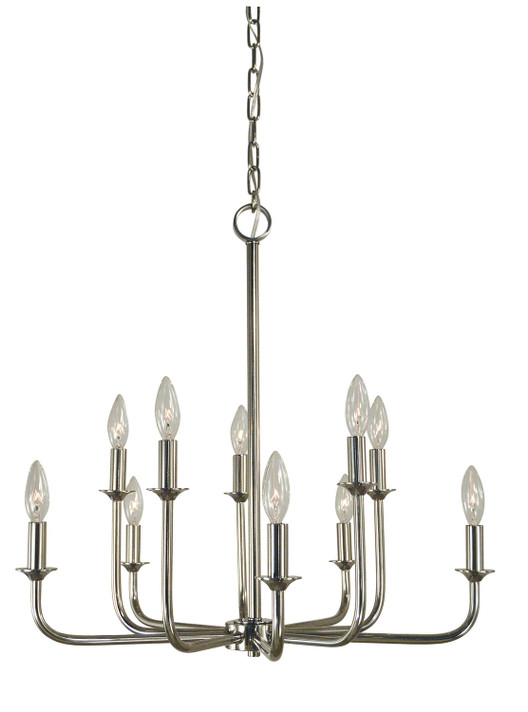 Mid. Chandeliers Candle by Framburg ( 8 | 4980 PN Boulevard ) 