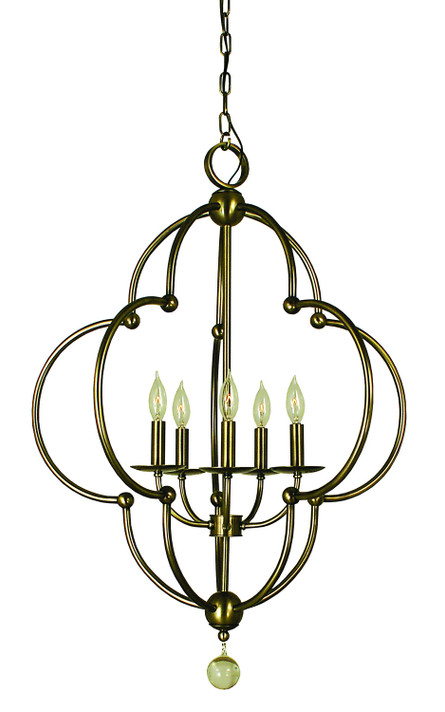 Mid. Chandeliers Candle by Framburg ( 8 | 1162 AB Quatrefoil ) 
