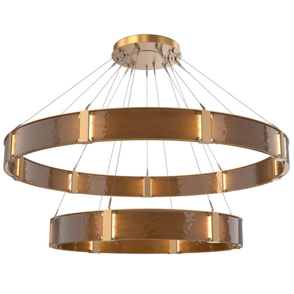 Large Chandeliers Ring/Halo by Hammerton Studio ( 404 | CHB0042-2D-NB-BG-CA1-L1 Parallel ) 