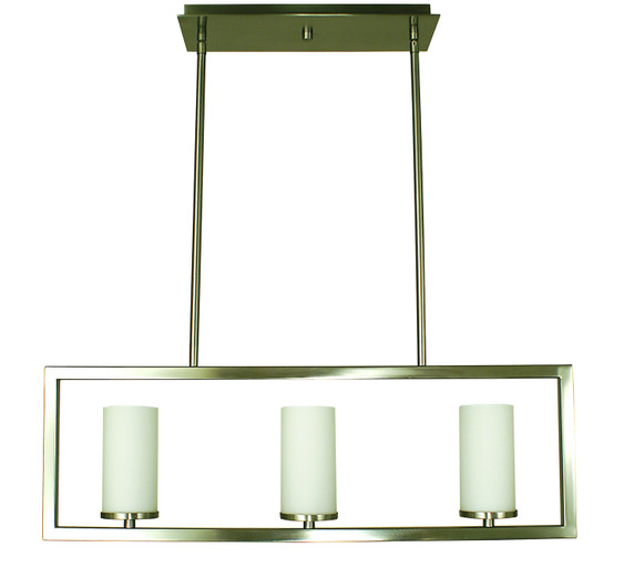 Linear/Island 3 Light Bar by Framburg ( 8 | 1193 BN Theorem ) 