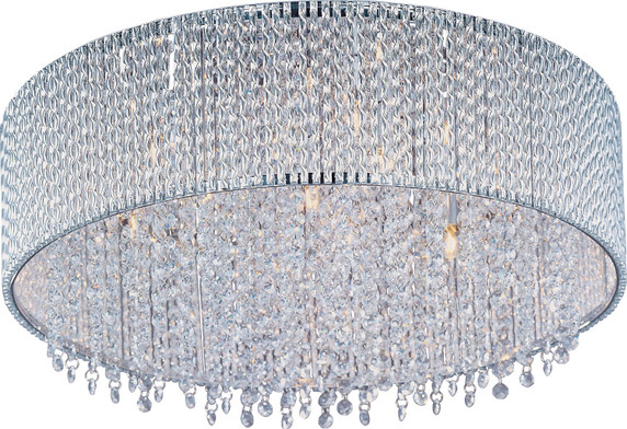 Flush Mounts Drum Shade by ET2 ( 86 | E23133-10PC Spiral ) 