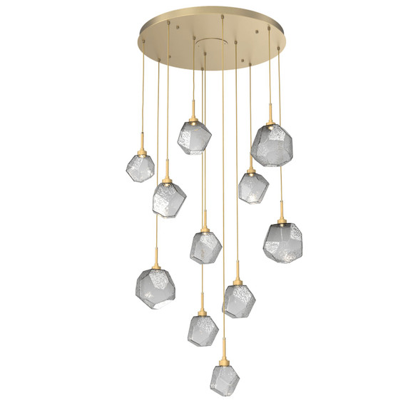 Large Chandeliers Multi-Port/Cascade by Hammerton Studio ( 404 | CHB0039-11-GB-S-C01-L3 Gem ) 