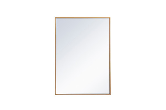 Mirrors Rectangle/Square by Elegant Lighting ( 173 | MR572028BRS Wyn ) 