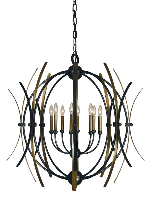 Large Chandeliers Sphere by Framburg ( 8 | 5058 MB/AB Monique ) 
