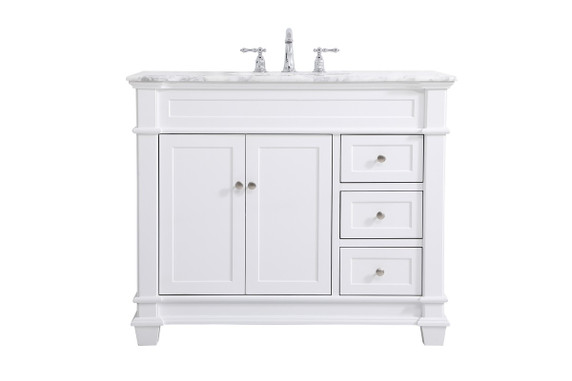 Plumbing Bath Chests/Vanities by Elegant Lighting ( 173 | VF50042WH Wesley ) 