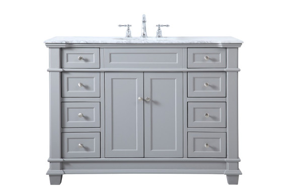 Plumbing Bath Faucets by Elegant Lighting ( 173 | VF50048GR Wesley ) 