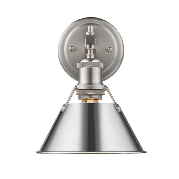 Sconces Directional/Cylinder by Golden ( 62 | 3306-BA1 PW-CH Orwell ) 