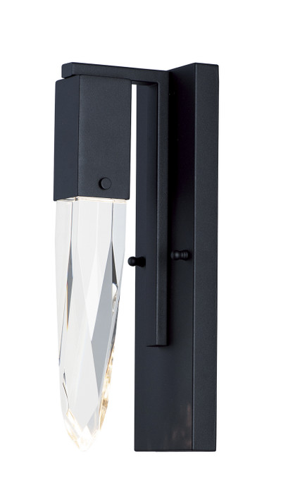 Sconces Single Glass by ET2 ( 86 | E31240-20BK Quartz ) 
