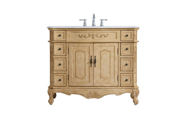 Plumbing Bath Chests/Vanities by Elegant Lighting ( 173 | VF10142AB-VW Danville ) 