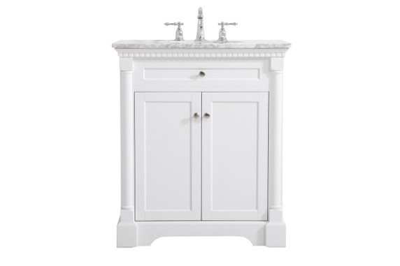 Plumbing Bath Chests/Vanities by Elegant Lighting ( 173 | VF53030WH Clarence ) 