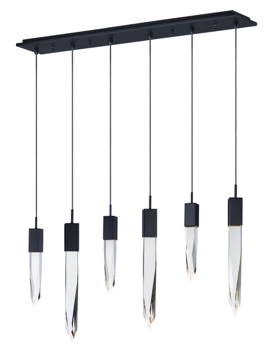 Linear/Island 4 Light + by ET2 ( 86 | E31245-20BK Quartz ) 