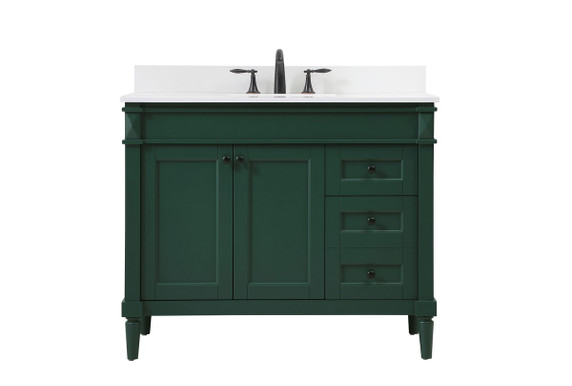Plumbing Bath Chests/Vanities by Elegant Lighting ( 173 | VF31842GN-BS Bennett ) 