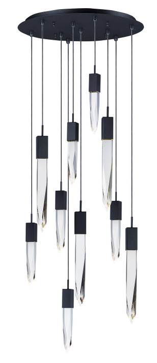 Large Chandeliers Glass Shade by ET2 ( 86 | E31247-20BK Quartz ) 