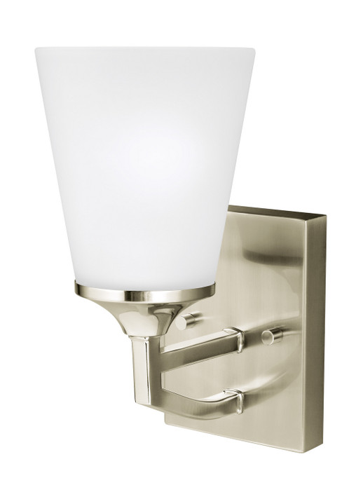 Sconces Single Glass by Generation Lighting ( 1 | 4124501EN3-962 Hanford ) 