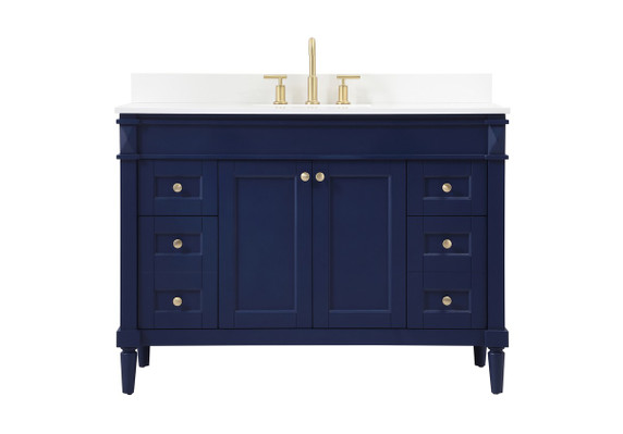 Plumbing Bath Chests/Vanities by Elegant Lighting ( 173 | VF31848BL-BS Bennett ) 