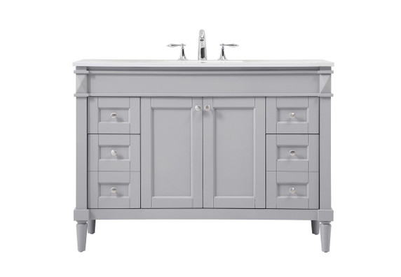 Plumbing Bath Chests/Vanities by Elegant Lighting ( 173 | VF31848GR Bennett ) 