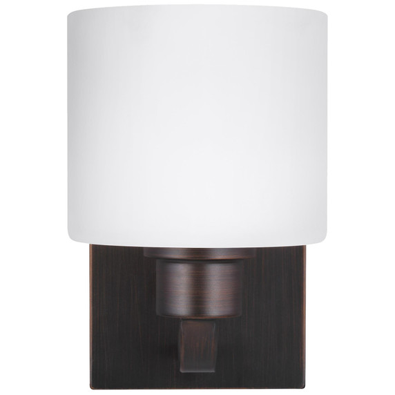 Sconces Single Glass by Generation Lighting ( 1 | 4128801EN3-710 Canfield ) 