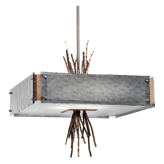 Pendants Drum Shade by Hammerton Studio ( 404 | CHB0032-0D-MB-SG-001-E2 Ironwood ) 