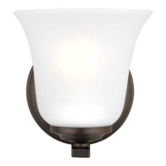 Sconces Single Glass by Generation Lighting ( 1 | 4139001-710 Emmons ) 