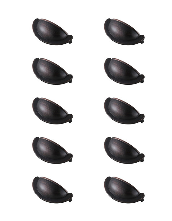 Specialty Items Cabinet Hardware by Elegant Lighting ( 173 | PL3001-ORB-10PK Claude ) 