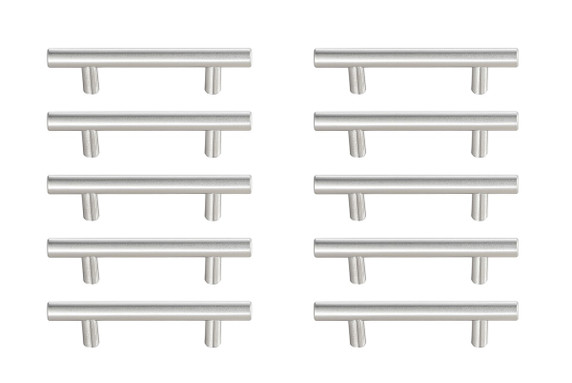 Specialty Items Cabinet Hardware by Elegant Lighting ( 173 | PL400-3-NK-10PK Quinn ) 